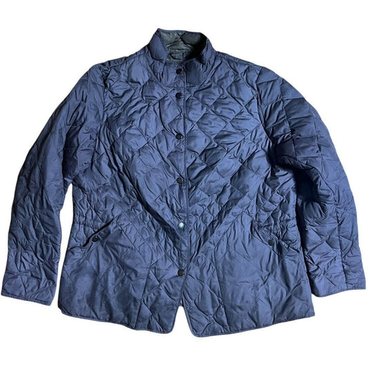 Eddie Bauer Light Purple EB550 Fill Power Goose Down XL Unisex Button Jacket