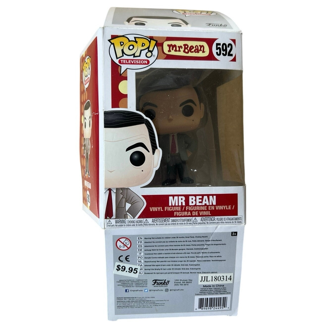 Funko Mr Bean Pop! Television Vinyl Figure #592 4 In Multi-Color