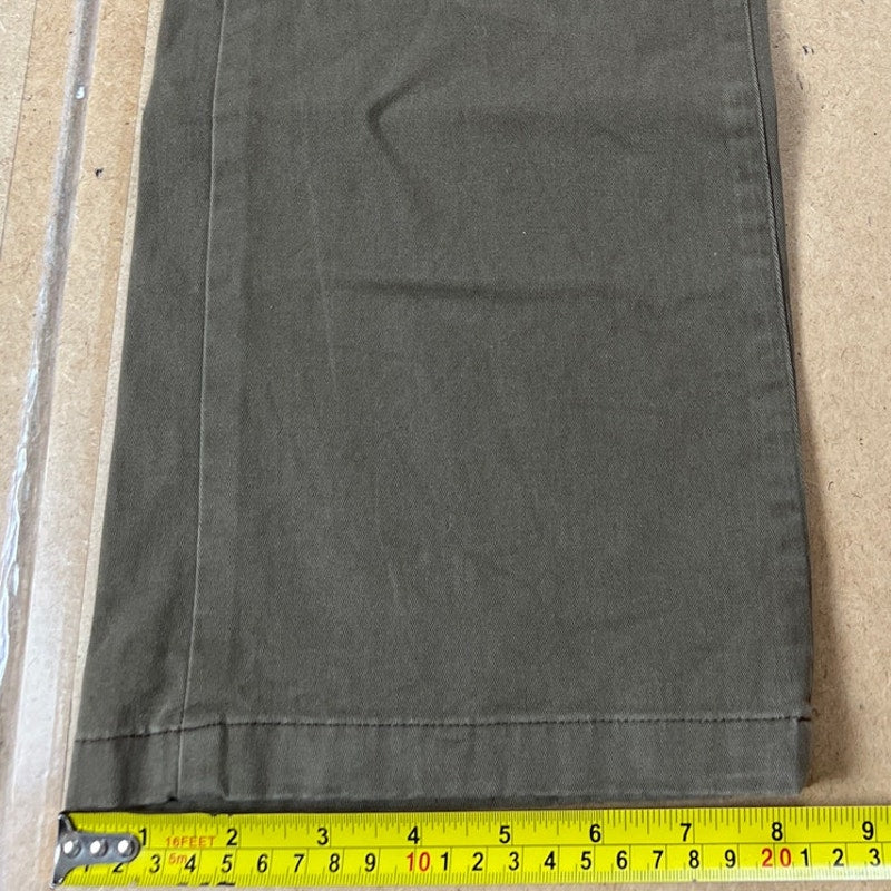 J. Hilburn Mens 35 Taupe Straight Leg Brown Pants