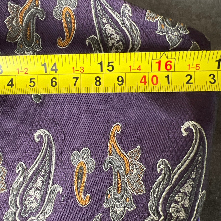 Victoria Secret Silk/Poly Size Small Women's Purple Vest Button Up