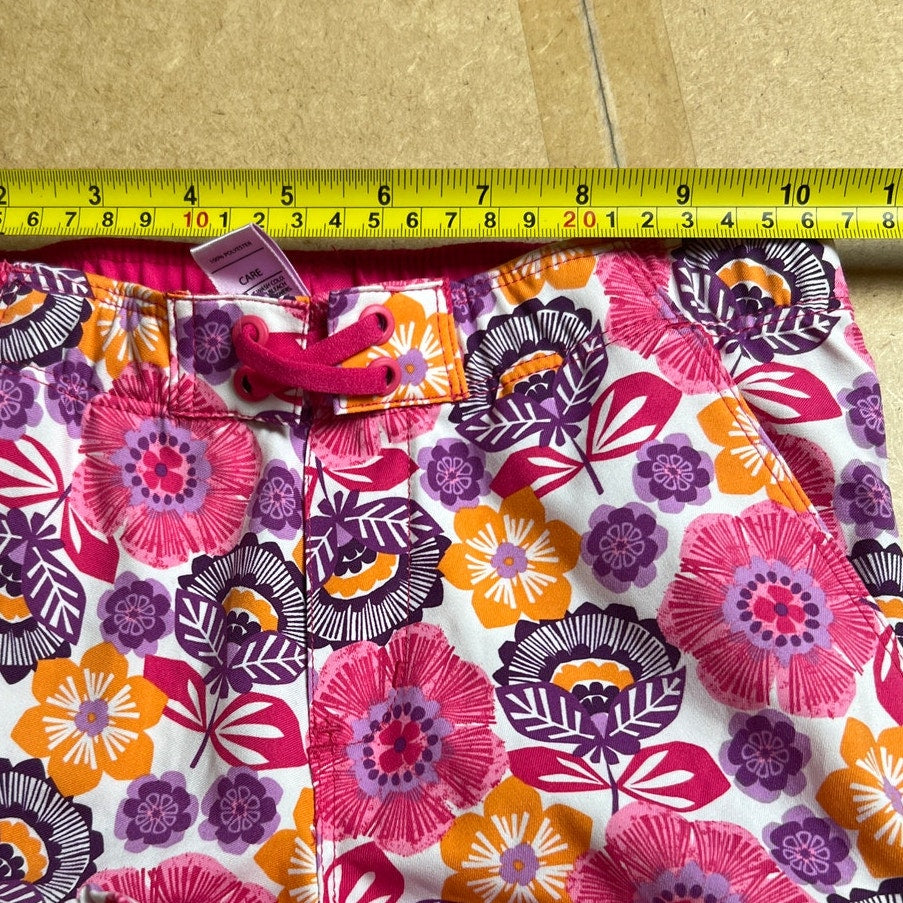 REI Pink Floral Girl Shorts Size 4T