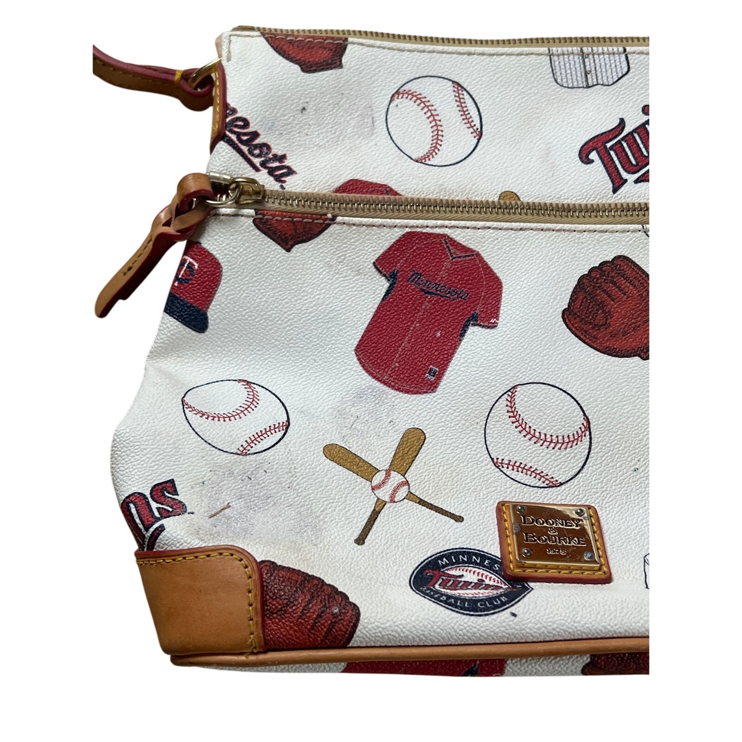 Dooney & Bourke Minnesota Twins Game Day Shoulder Purse