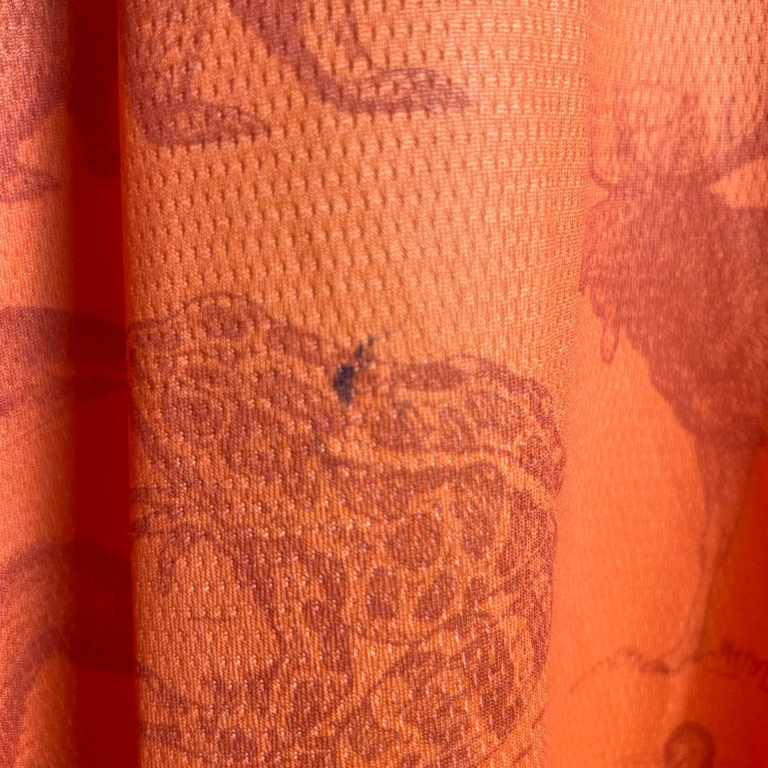 Podiumwear Men's 3XL Silver Short Sleeve Animal Print Jersey