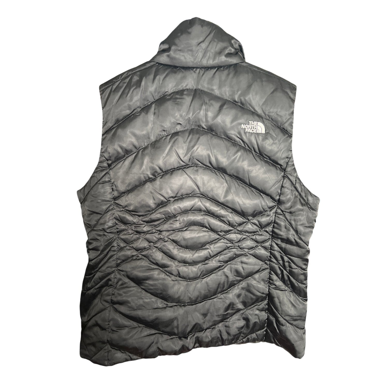 The North Face Women's Black Puffer Vest Polyester Large