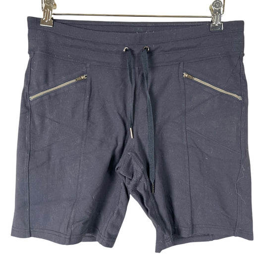 Athleta Size Medium Nylon Blue Shorts Women's Shorts