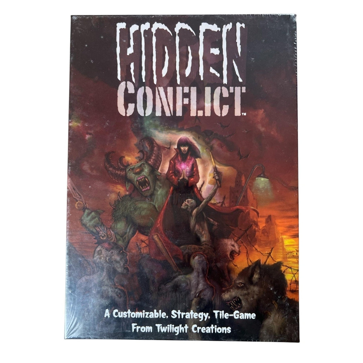 Twilight Creations Hidden Conflict Horror Tile Game 2-6 Players New Sealed