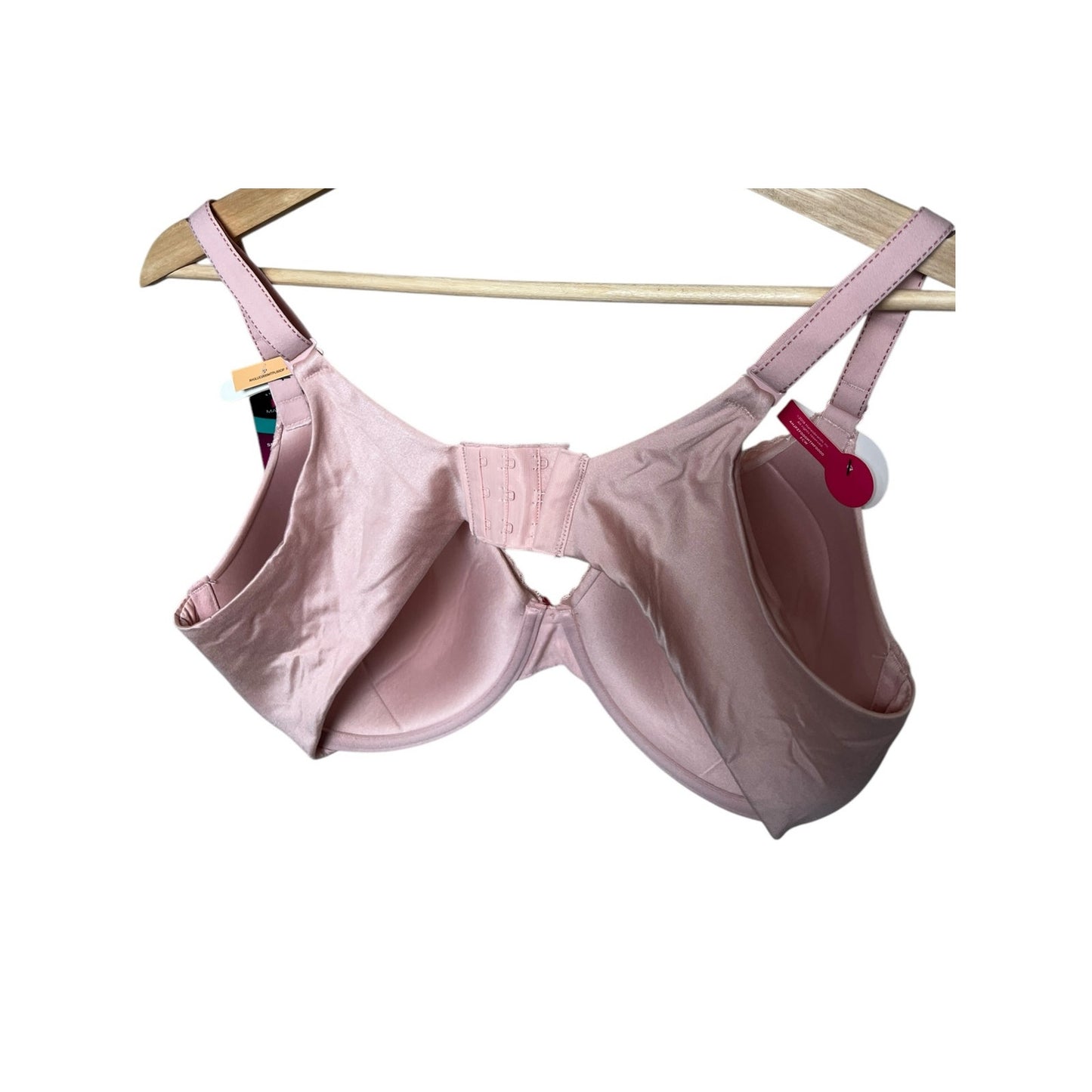 Maidenform T-shirt Bra Smartzone Cup 38DD Pink Bra NWT