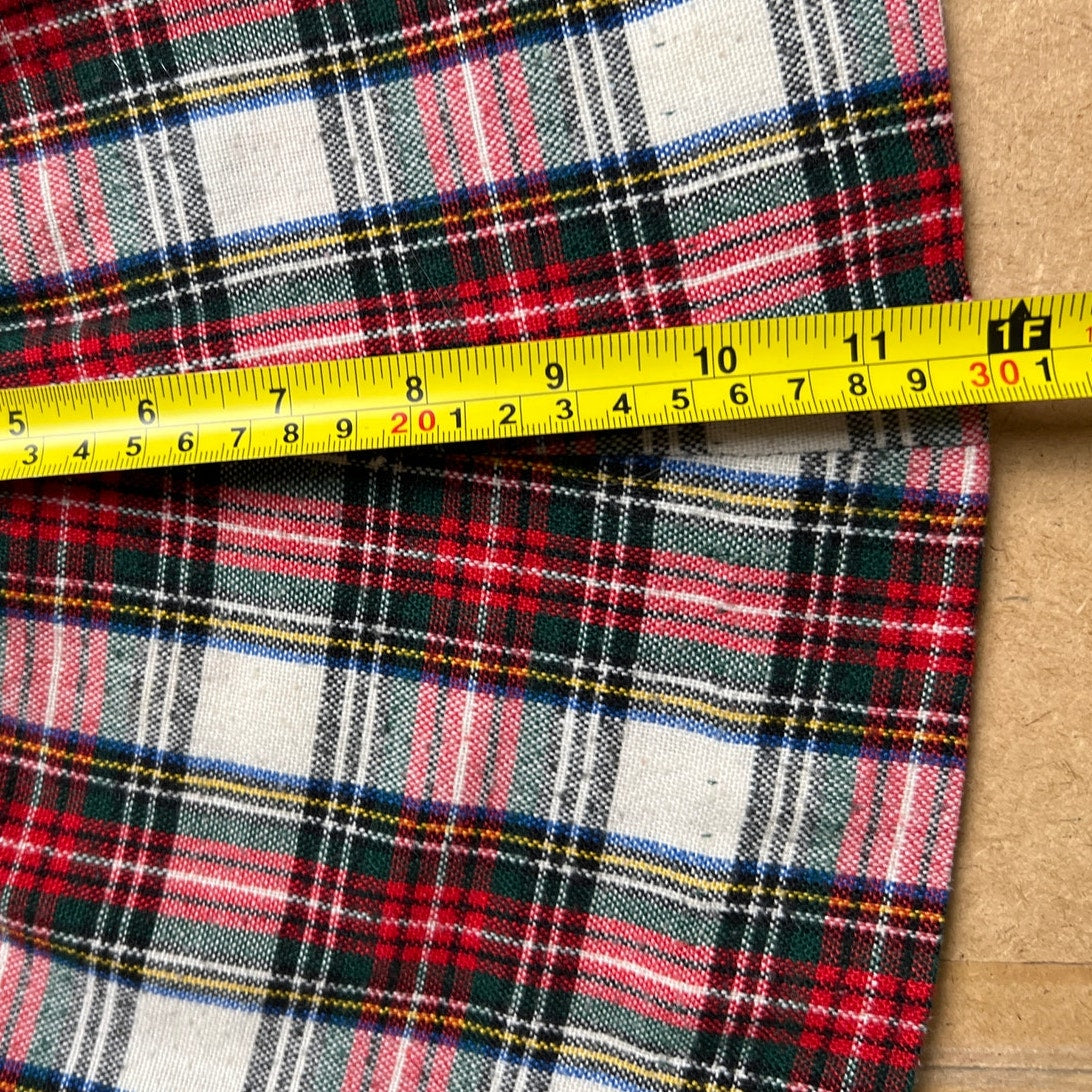 Made With Love By Mommy Handmade Two Piece Plaid Small Girl Vest/Skirt