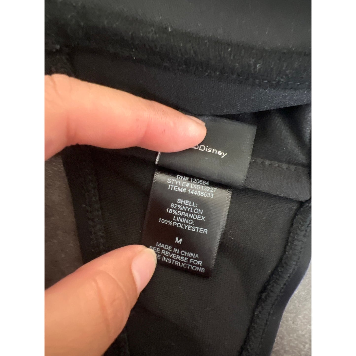 The Nightmare Before Christmas Jack Halter Swim Top Size Medium