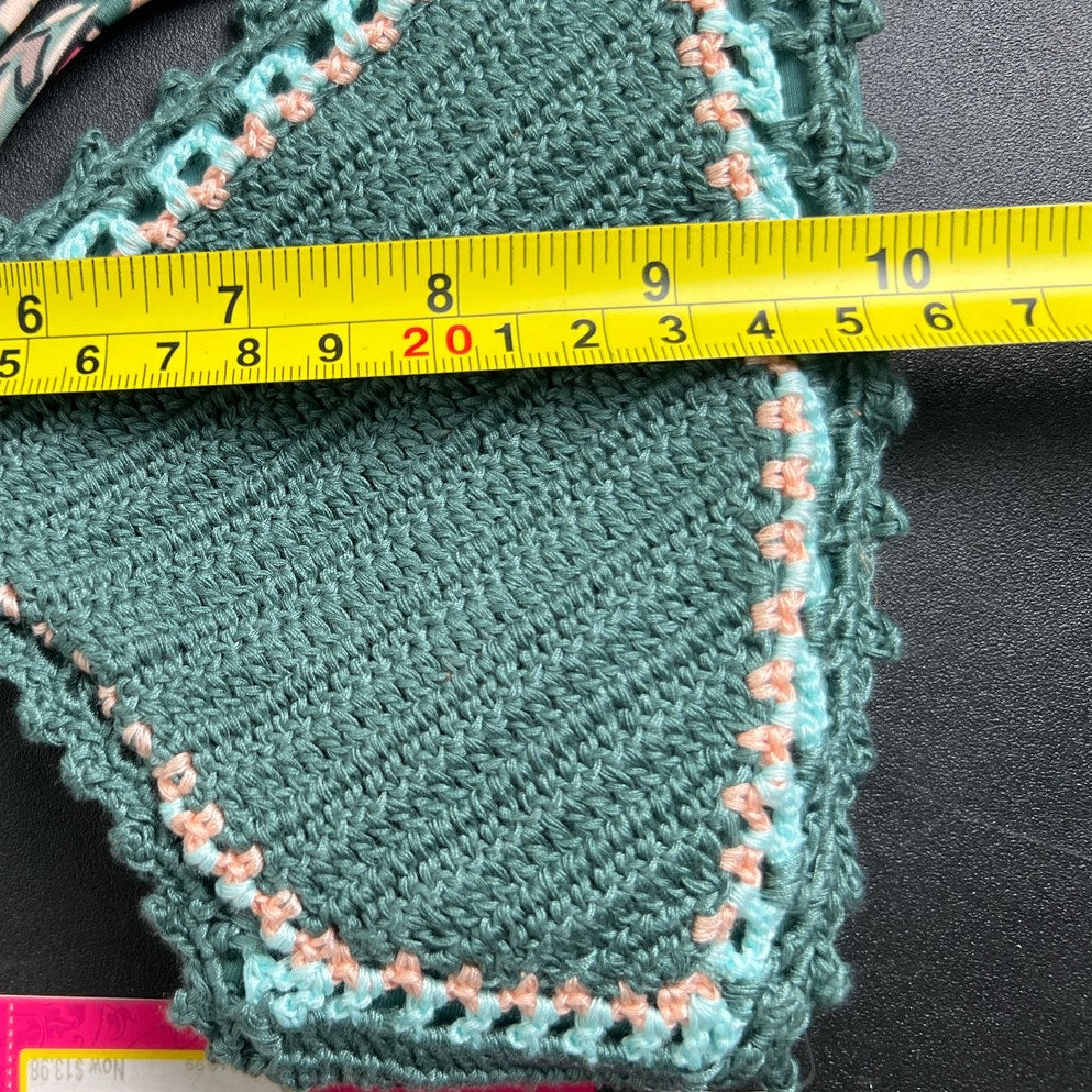 NWT Xhilaration Crochet Bralette Bikini Swim Top XS