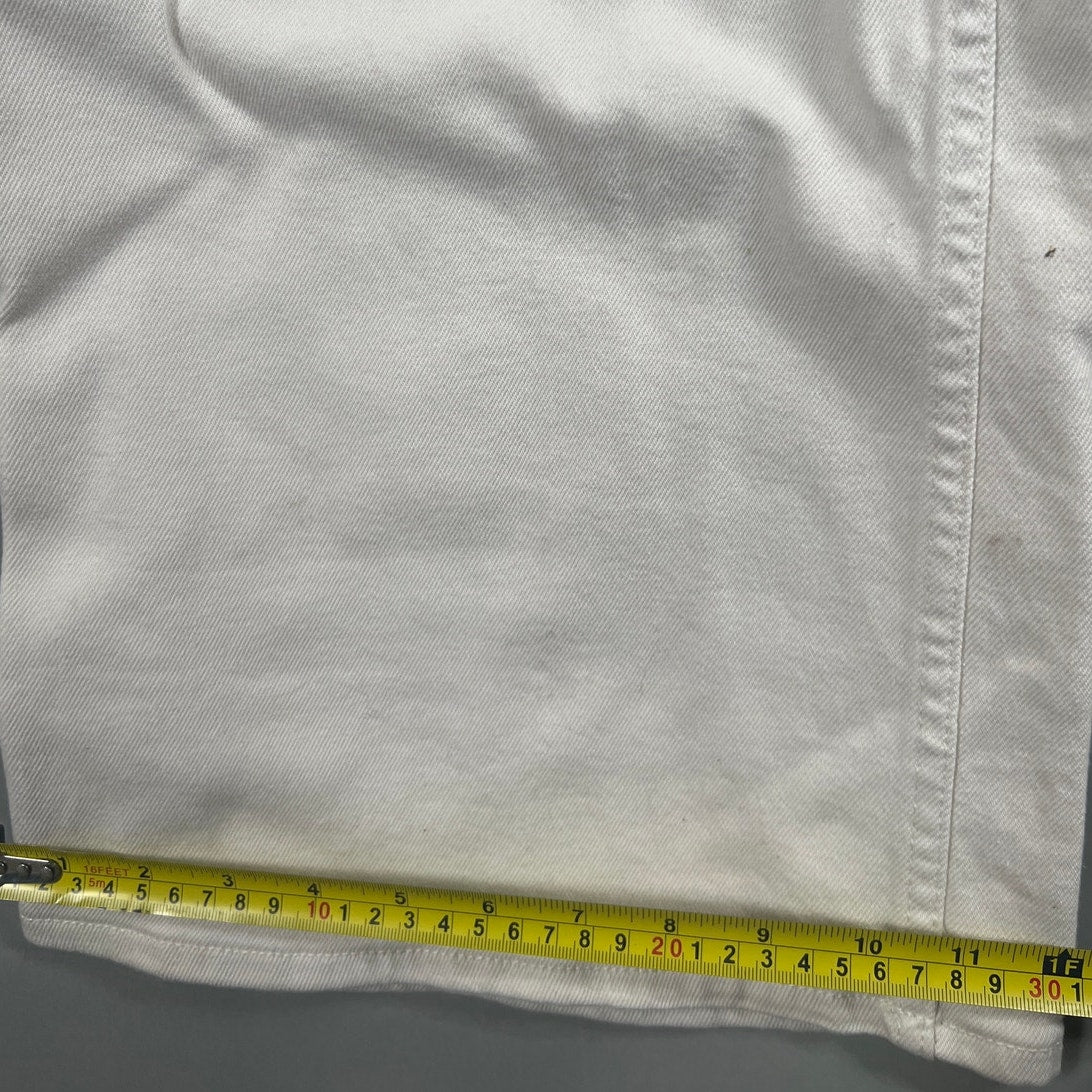 Free Assembly 16 Cotton NWT White Relax Cargo Pants