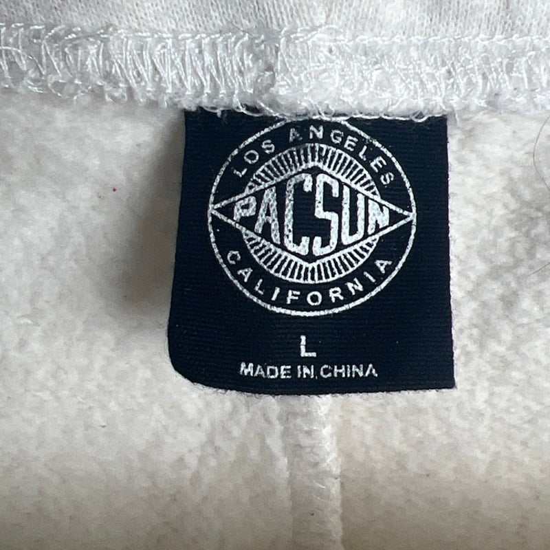 Pacsun Grey Sweatpants Slim Shorts Large Pacific Sunwear LA