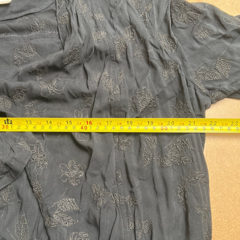 Hei Hei Black Melita Draped Jacket Size Small