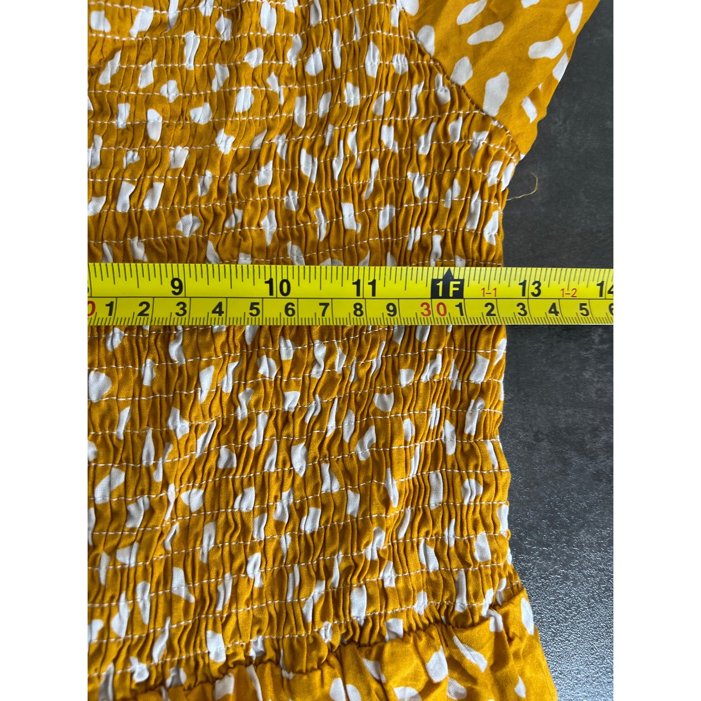 Royal Reese Women's Top 100% Polyester Pola Dot Dress *Dimensions In Pictures*