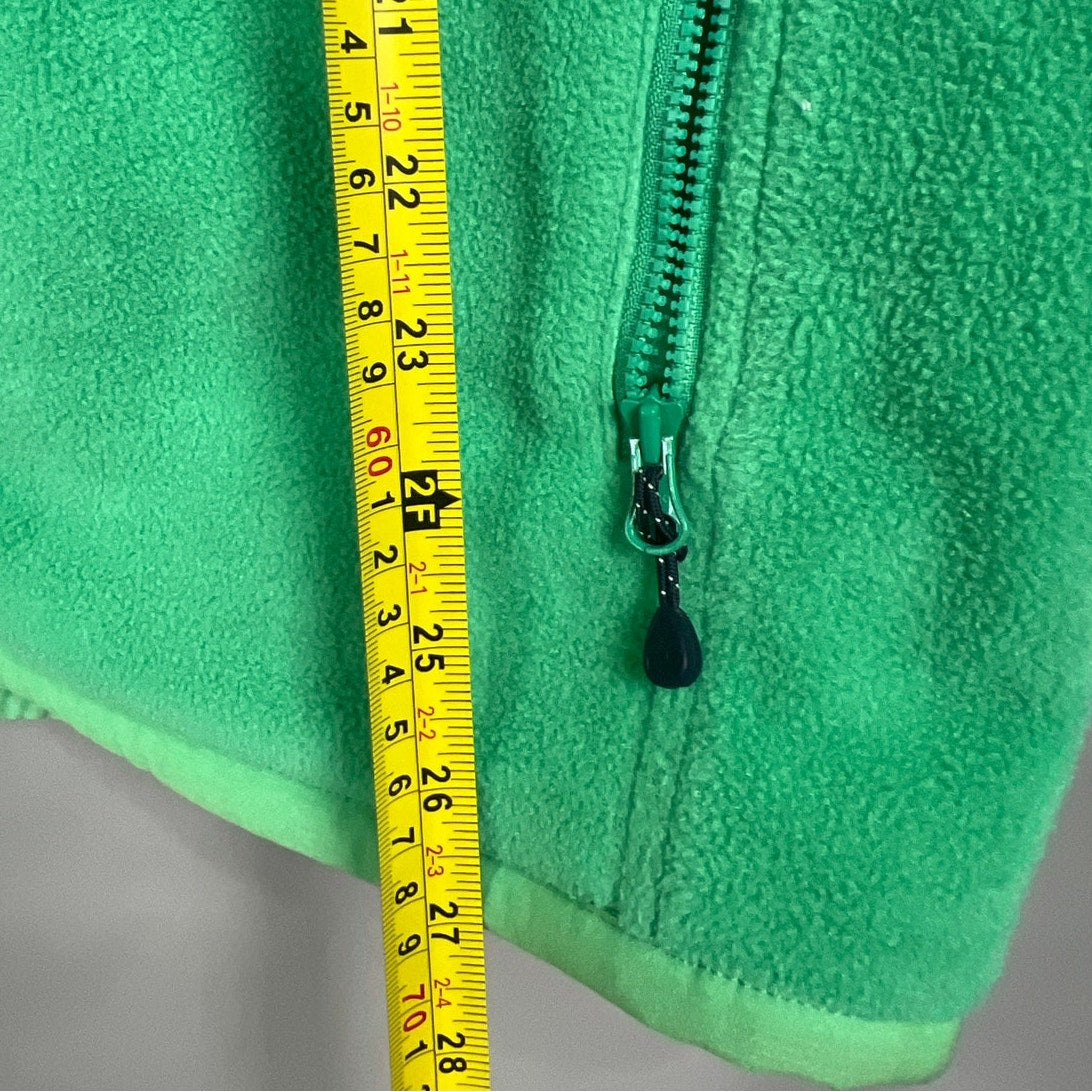 Vineyard Vines Medium Green Vest Fleece Pocketed
