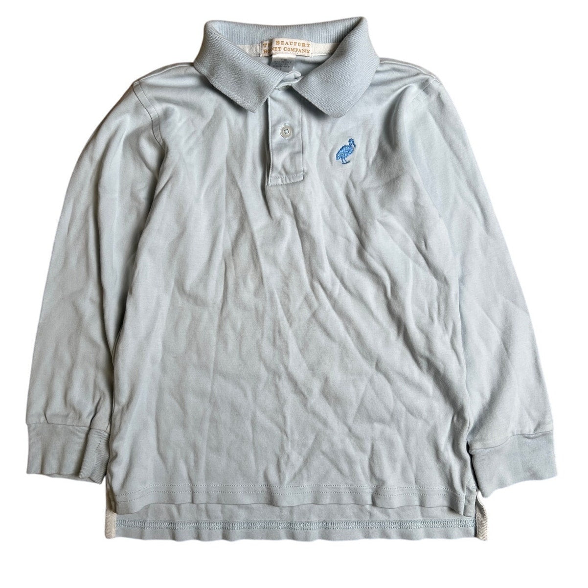 The Beaufort Bonnet Company Light Blue LS Prim & Proper Polo Size 6