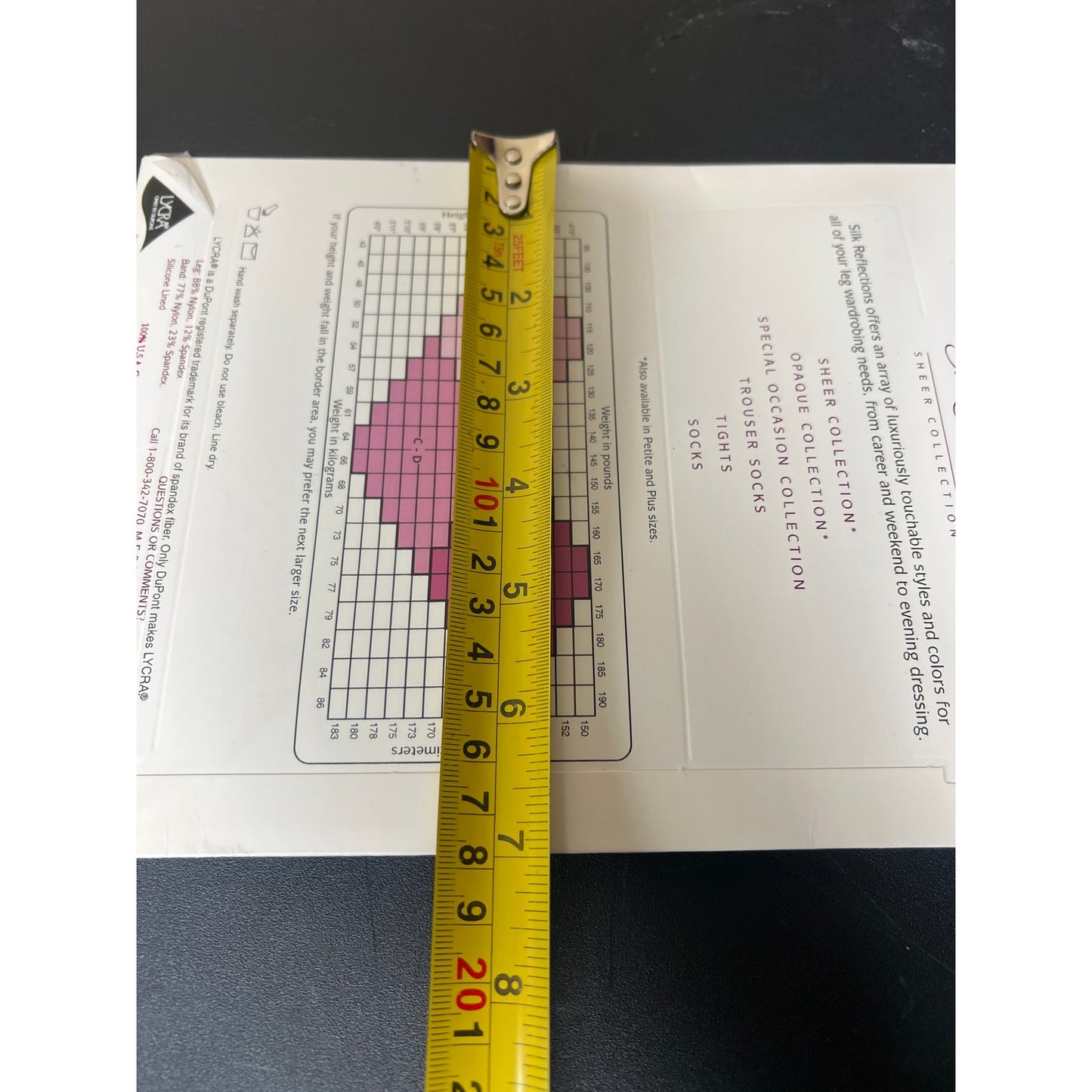 Hanes Silk Reflection NWT Sheer Collection Sandal Foot Size AB Jet