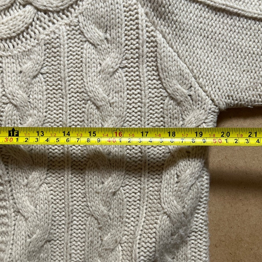 Matilda Jane Cardigan Sweater Beige Size M