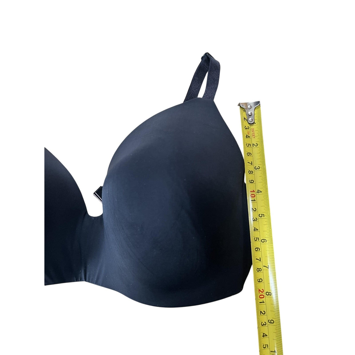 Victoria's Secret Bra Womens 36DD Black T-Shirt Padded Molded Underwired