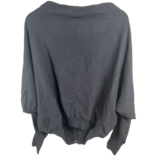 Allsaints Black Elgar Cowl Neck Sweater Size 14