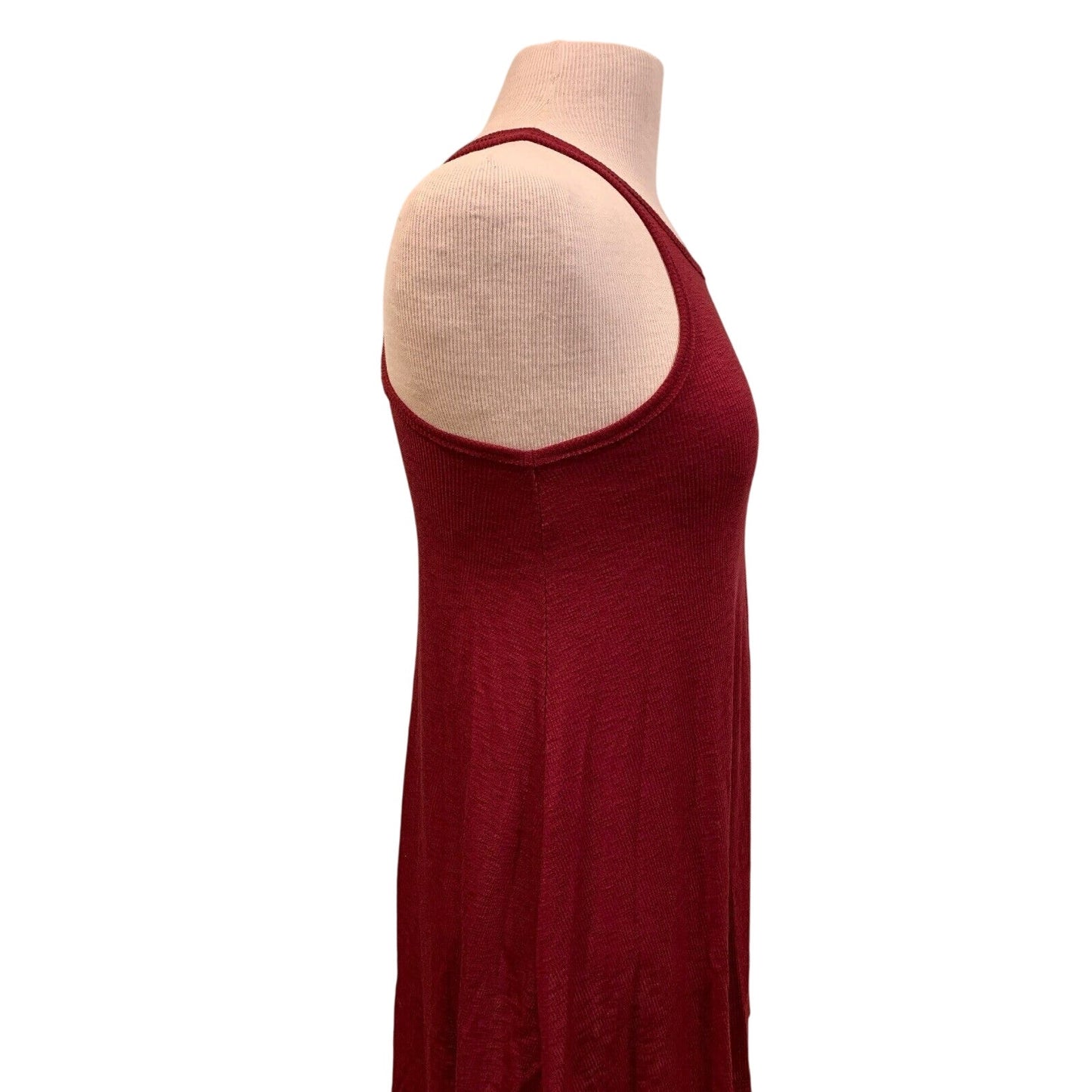 Free People Tank Dress Burgundy Red Size XS