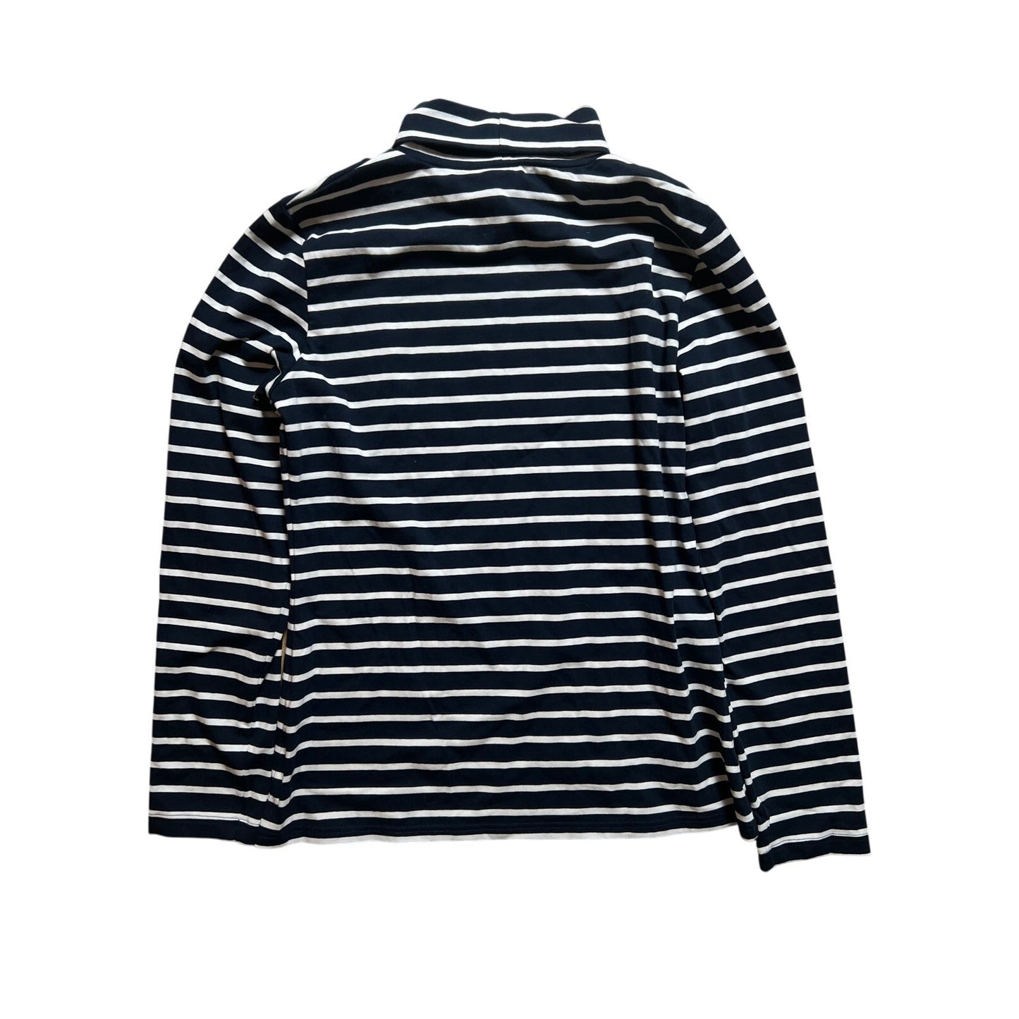 NWT Saint James For J.Crew Striped Turtle Neck Long Sleeve Size 34