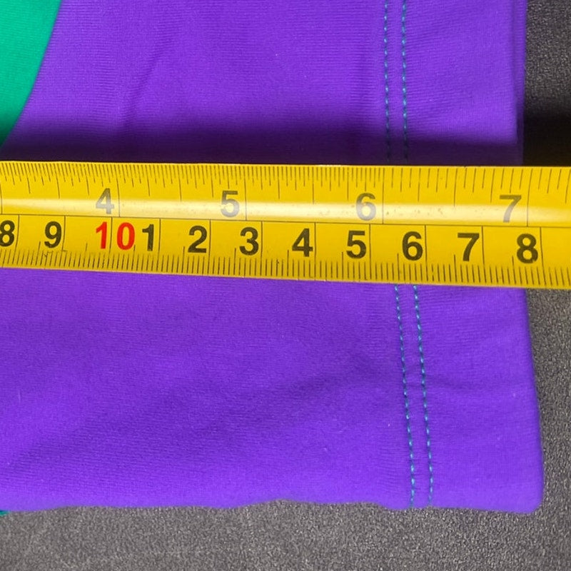 Elisabetta Rogiani Teal/Purple Bikini Top Size M