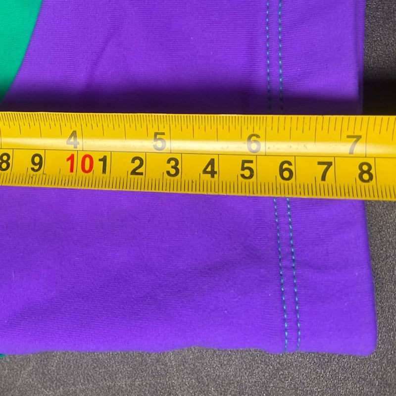 Elisabetta Rogiani Teal/Purple Bikini Top Size M