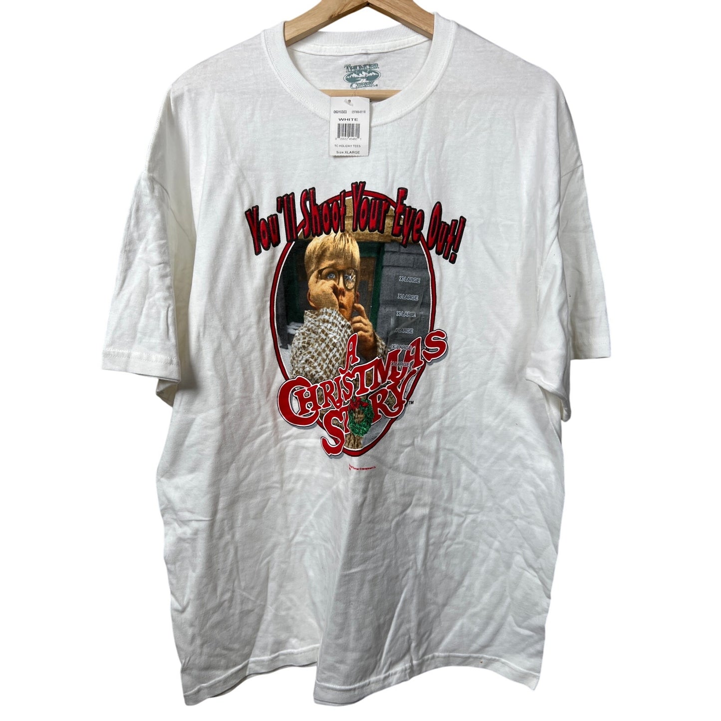 Thunder Creek NWT XL A Christmas Story "You'll Shoot Your Eyes Out"
