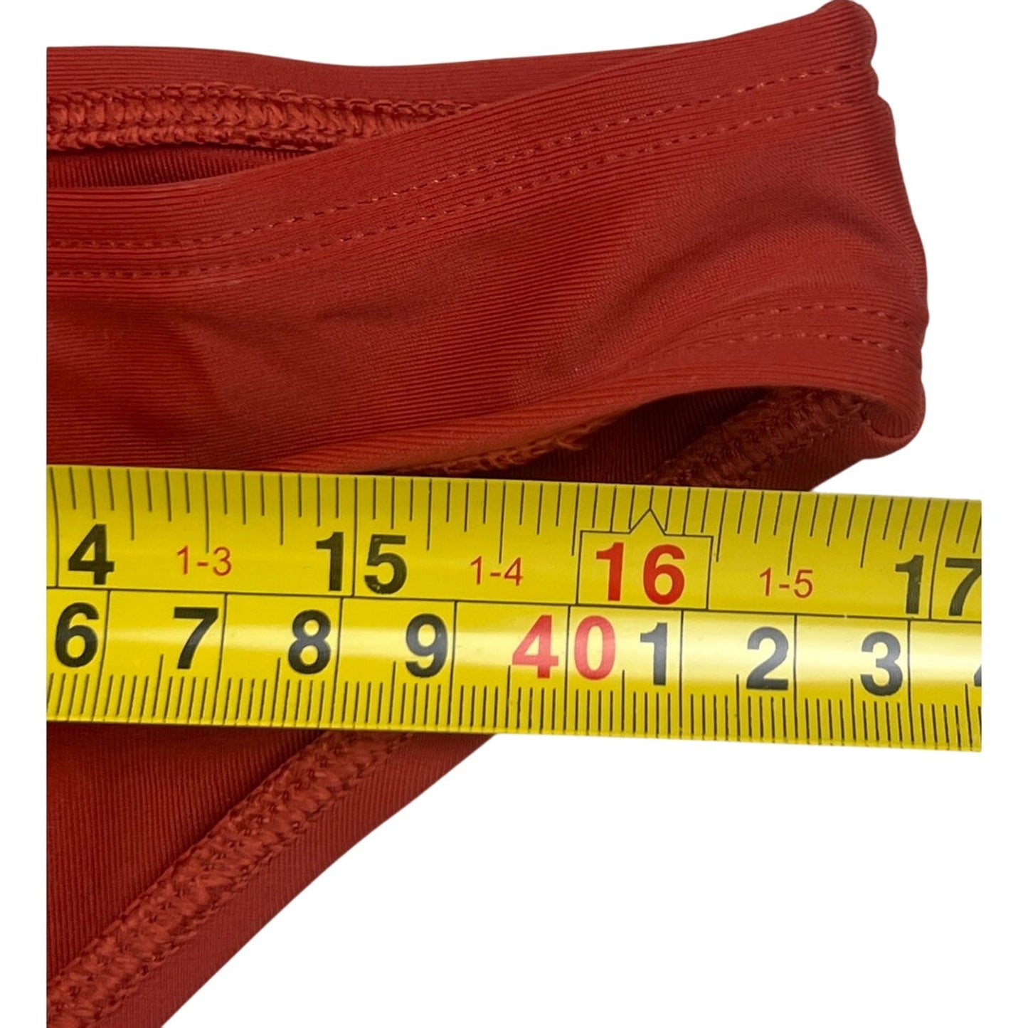 Aerie 36C Bra XL Bottom swimsuit Two Piece Burn Orange