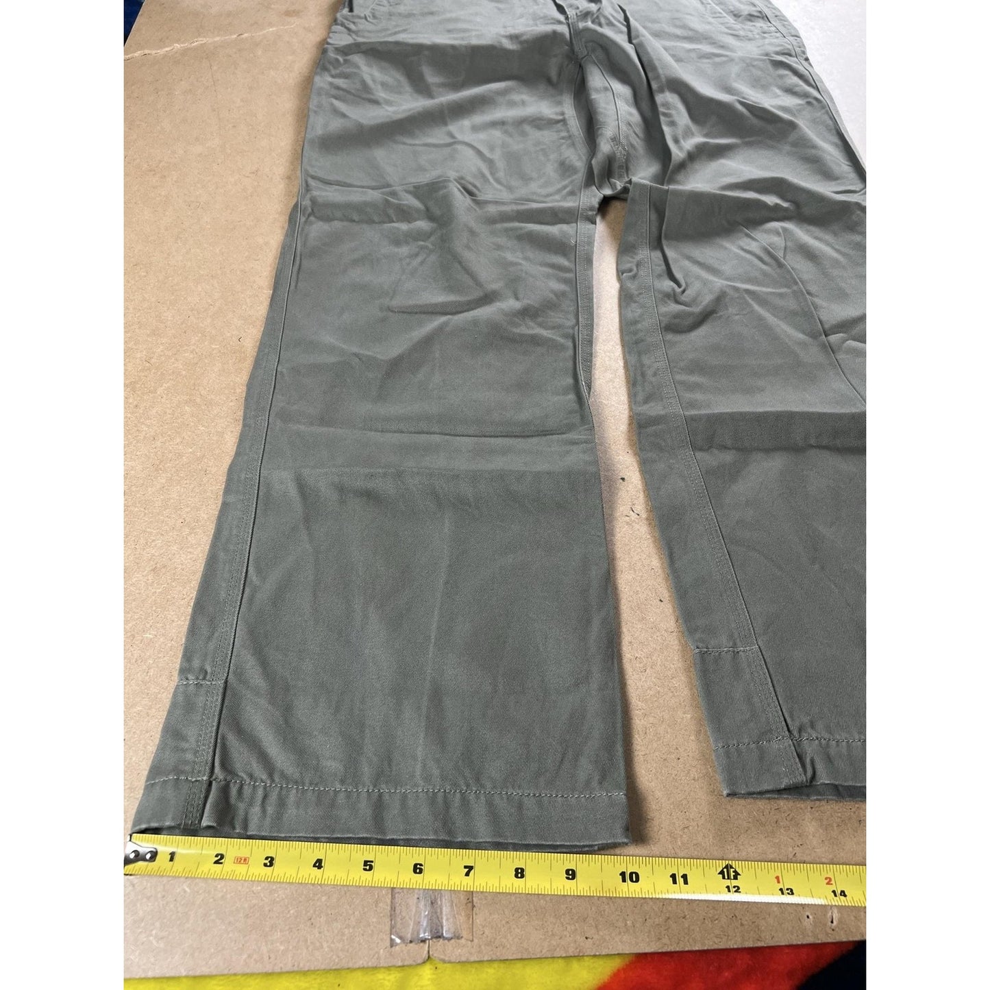 Mountain Khakis Pants Mens 40x34 Green Khakis Cotton Canvas Straight Workwear