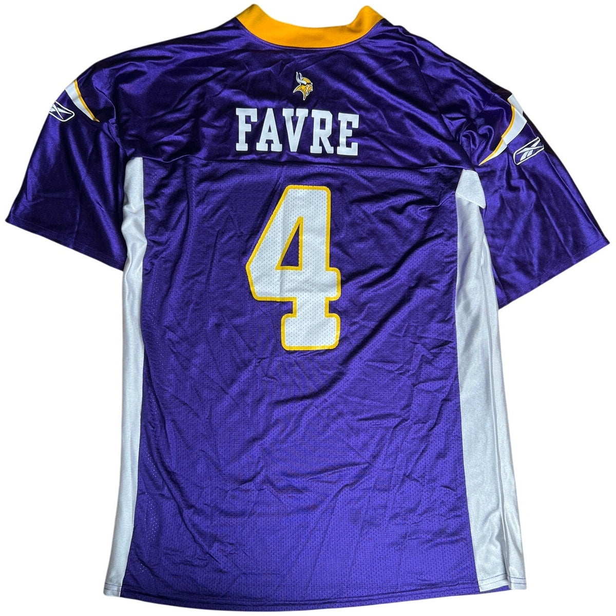 Vintage Brett Favre #4 Football Jersey Minnesota Vikings NFL Men XL