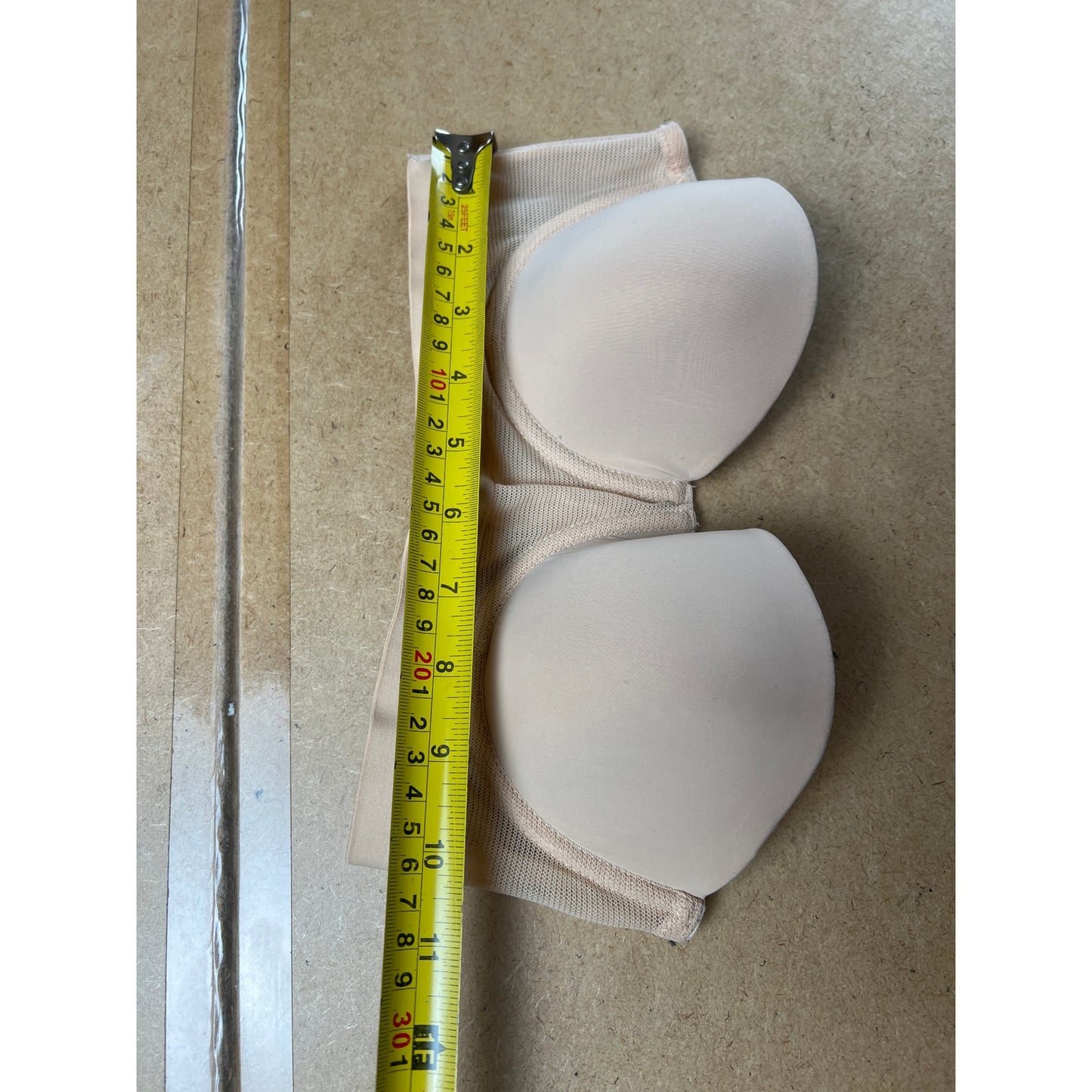 Lively Cream Strapless Bra 32C