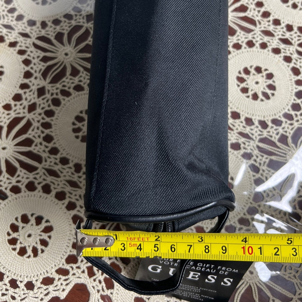 NWT GUESS Travel Organizer With Carrying Handle Black Bag
