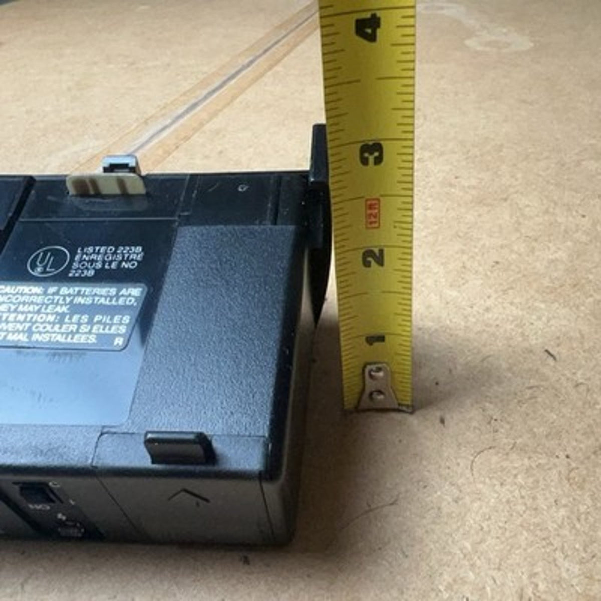 Polaroid Q-Light Flash Unit Black Made In USA For Polaroid Instant Cameras