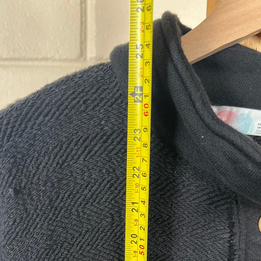 Free People Black Cowl Neck Women's Sweater Size XS