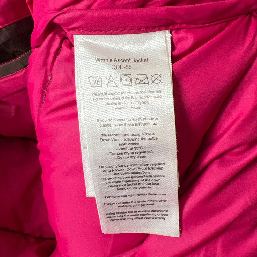 Rab Brown Puffer Purtex Endurance Jacket Women Size Large