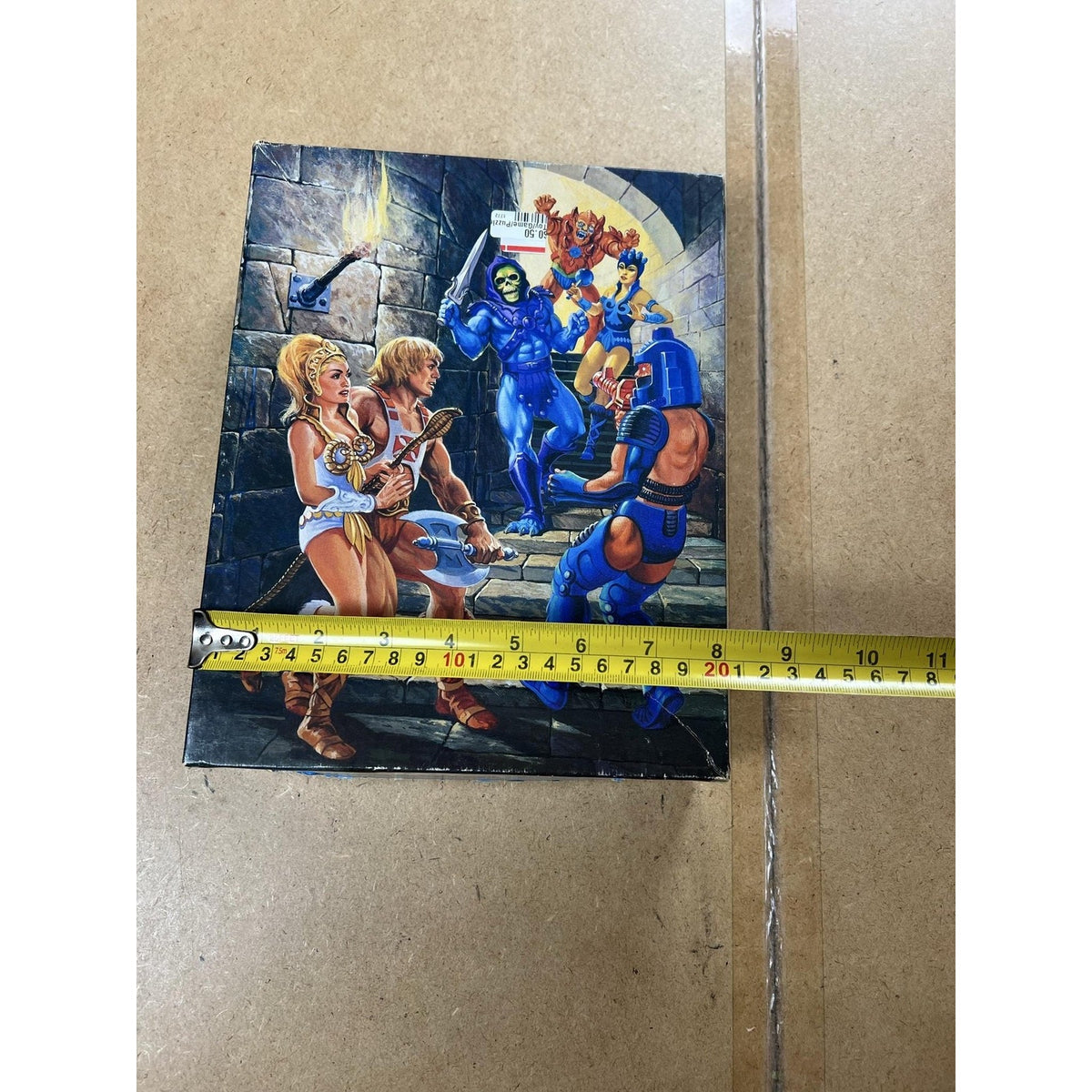 Masters Of The Universe Puzzle He-Man Skeletor Boxed Jigsaw Pieces Loose