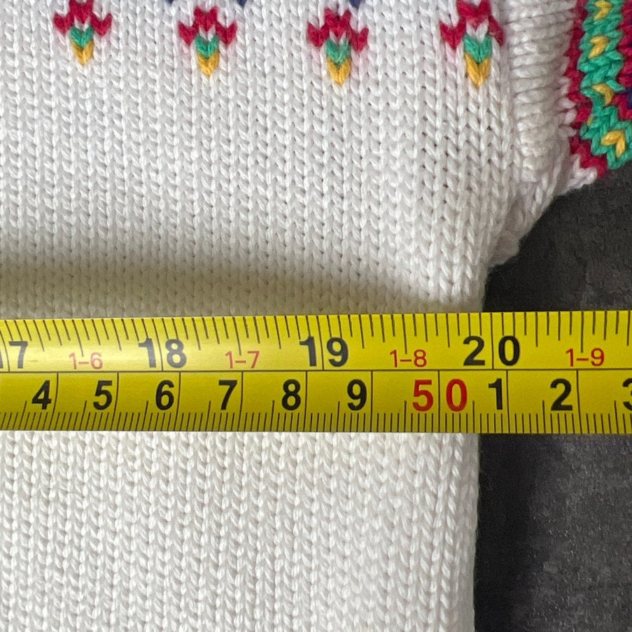 Dale of Norway Heavy Knit 100% Cotton Medium Ski Crewneck
