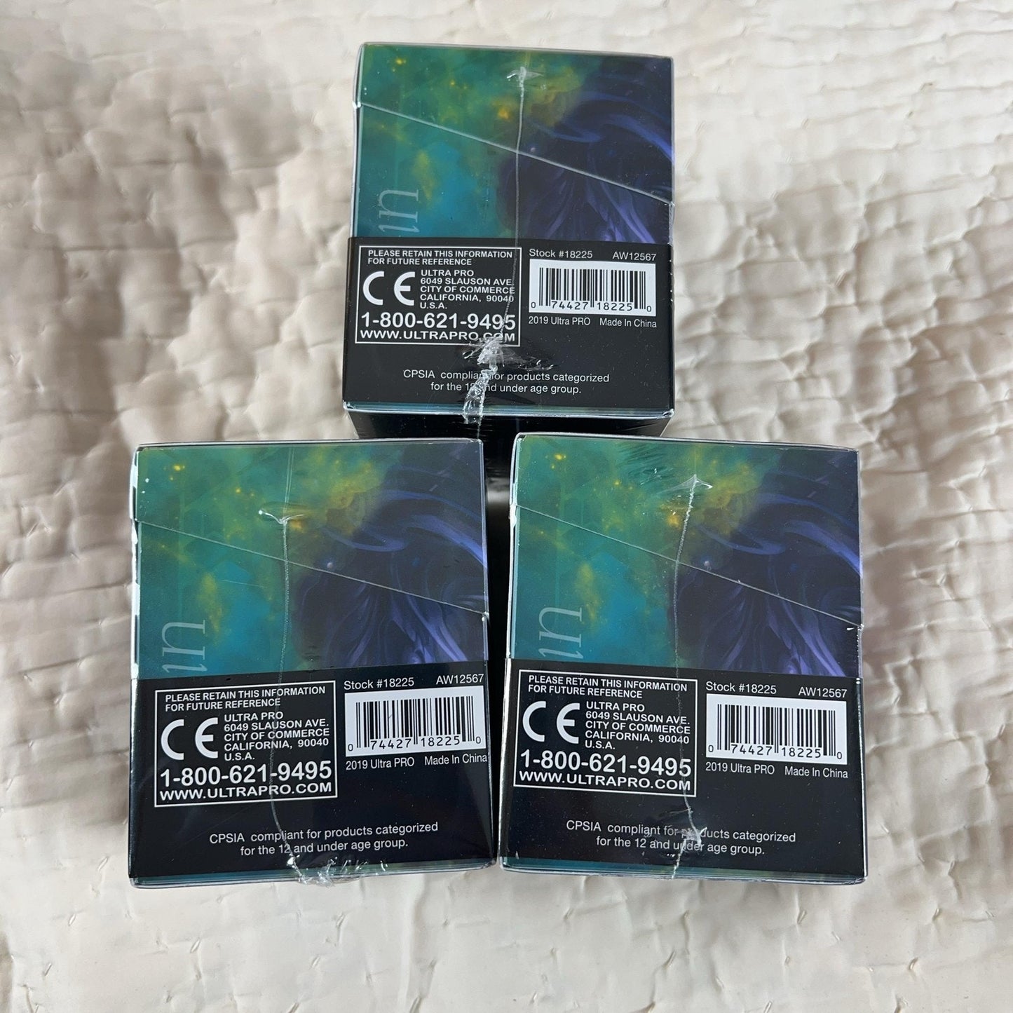 Ultra PRO Magic The Gathering PRO-100+ Deck Box Lot Of 3 Multi-Color Sealed New