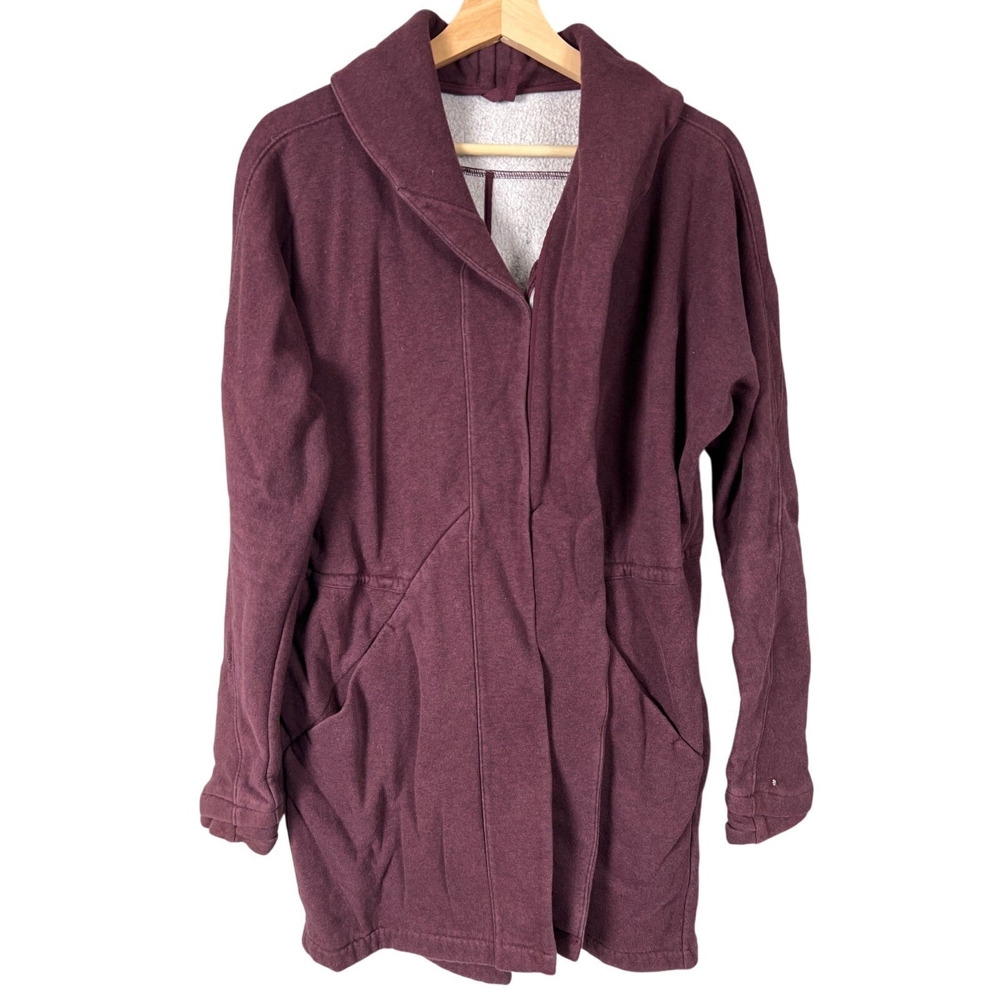Lululemon & Go Take You There Wrap Jacket Womens Eggplant