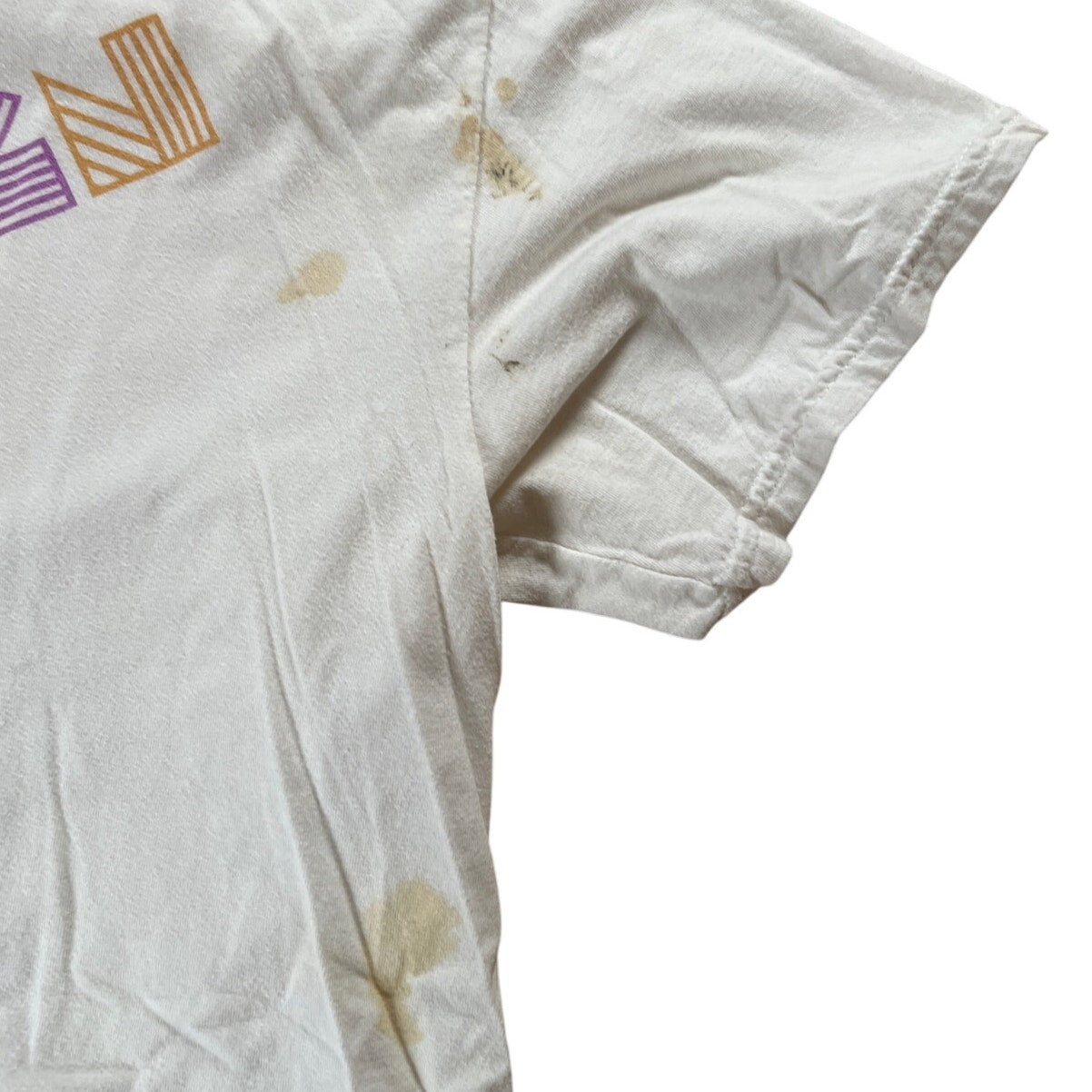 Lady Sovereign White T-Shirt With Graphic Men Size