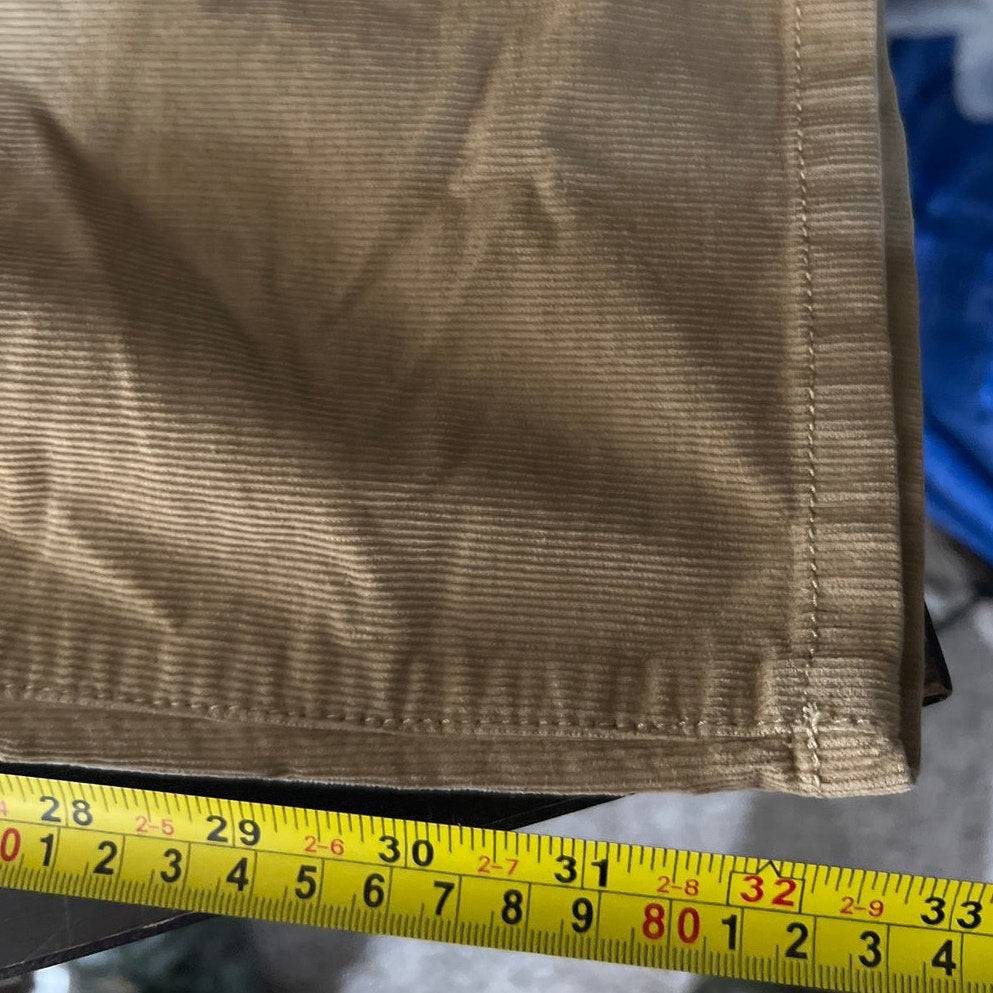 Faherty Brand Size 36 Corduroy Stretch Organic Cotton Blend 5 Pocket