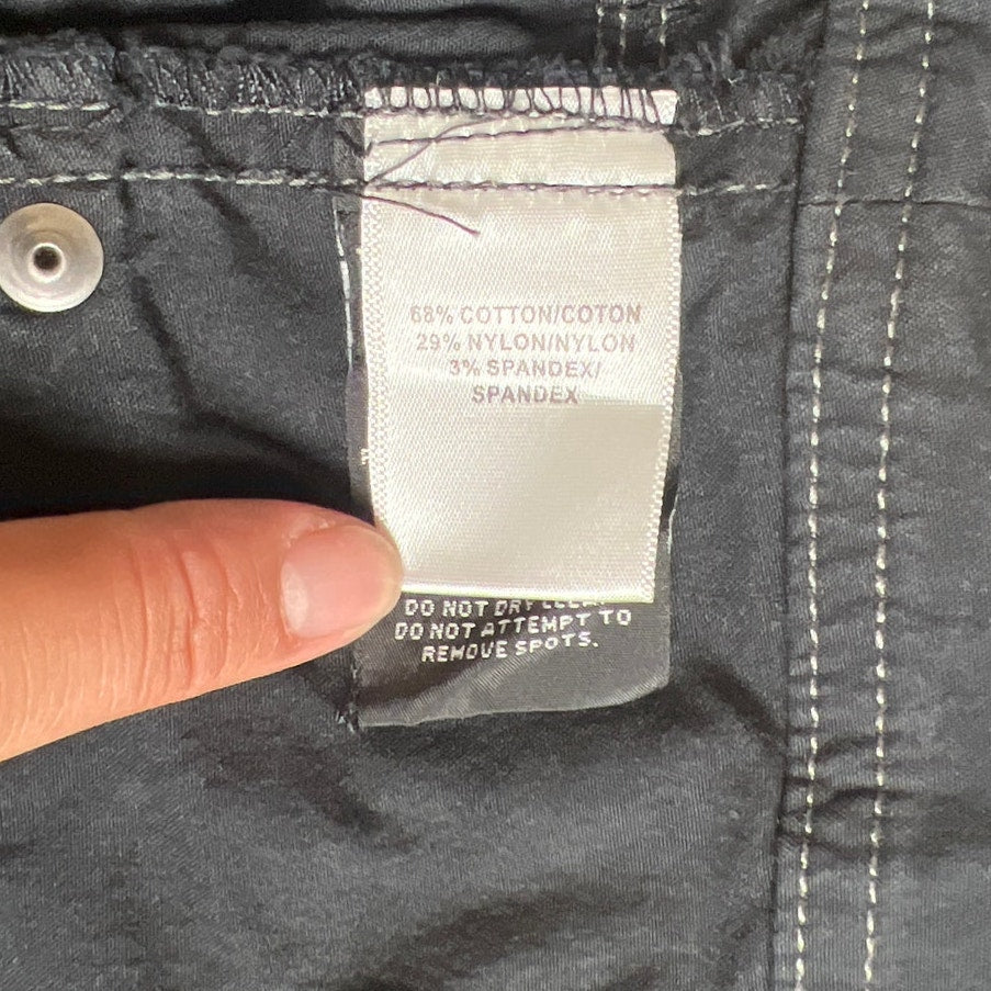 Kuhl Charcoal Grey Capri Hiking Pants 6