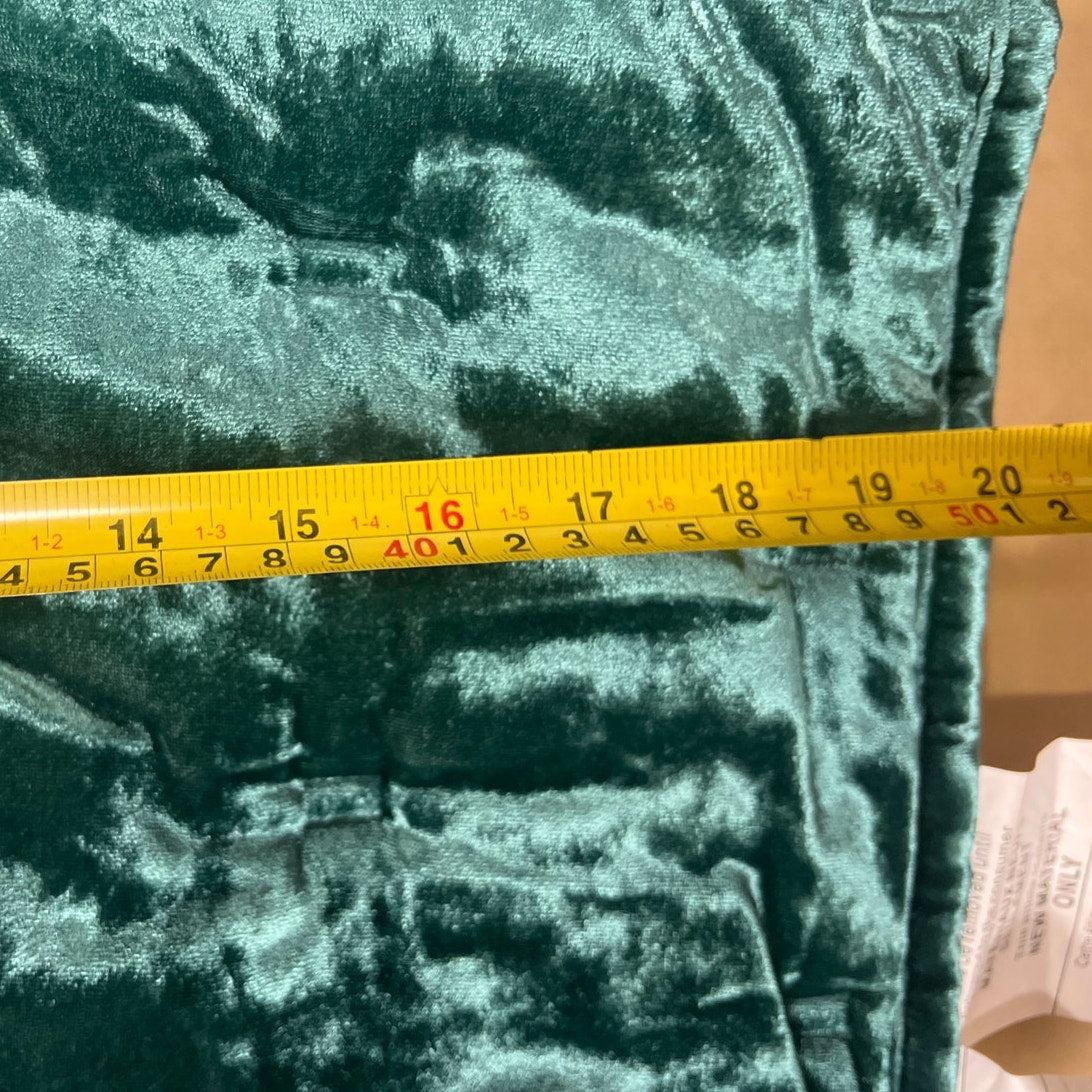 Teal Velvet Pillow Case *Dimension in Picture*
