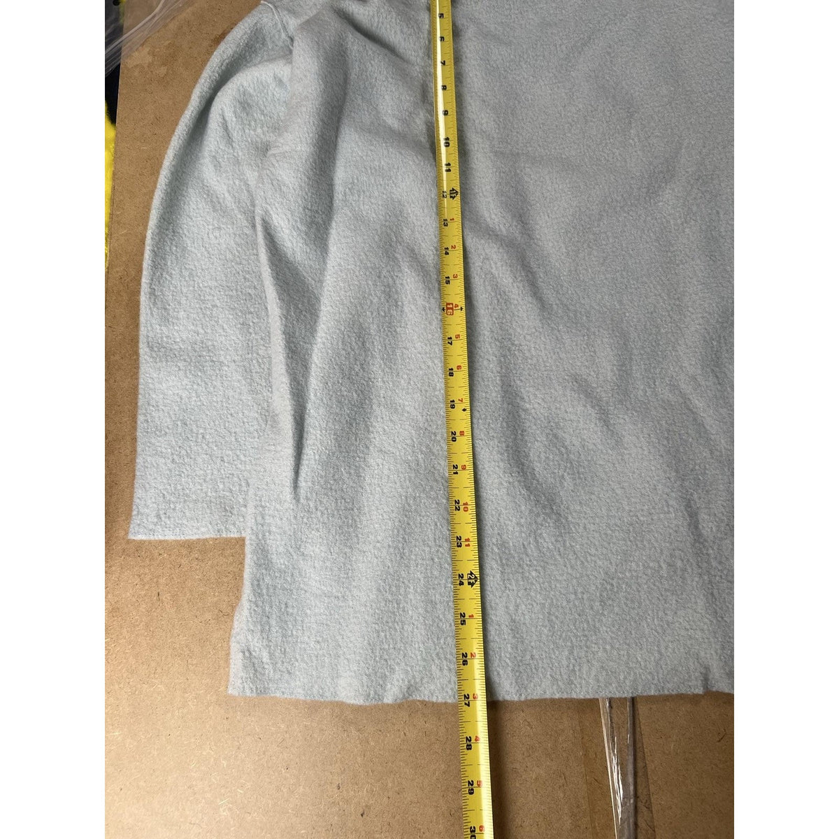Eileen Fisher Sweater Womens 2X Blue Pullover Crew Neck 100% Wool Oversized