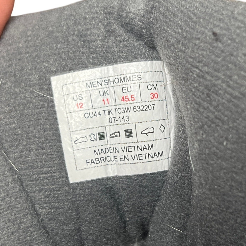 The North Face Waterproof Men's Size 12 Chilkat Cosmic Blue Hiking Boots