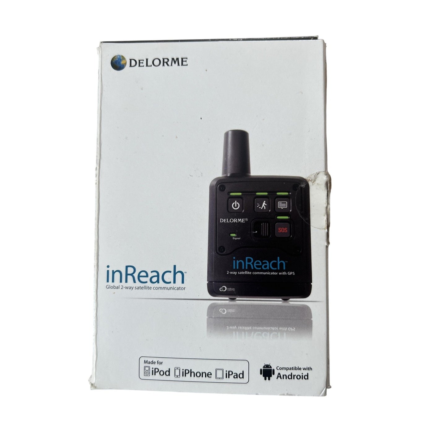 DeLorme InReach 2-Way Satellite Communicator GPS Black Made In United States