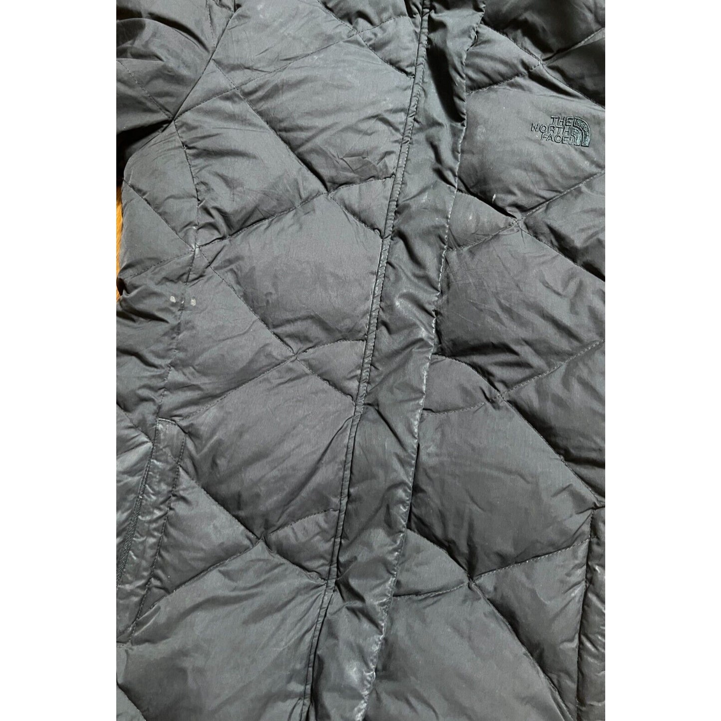 The North Face Black Puffer Goose Down Parka Jacket Coat Small S