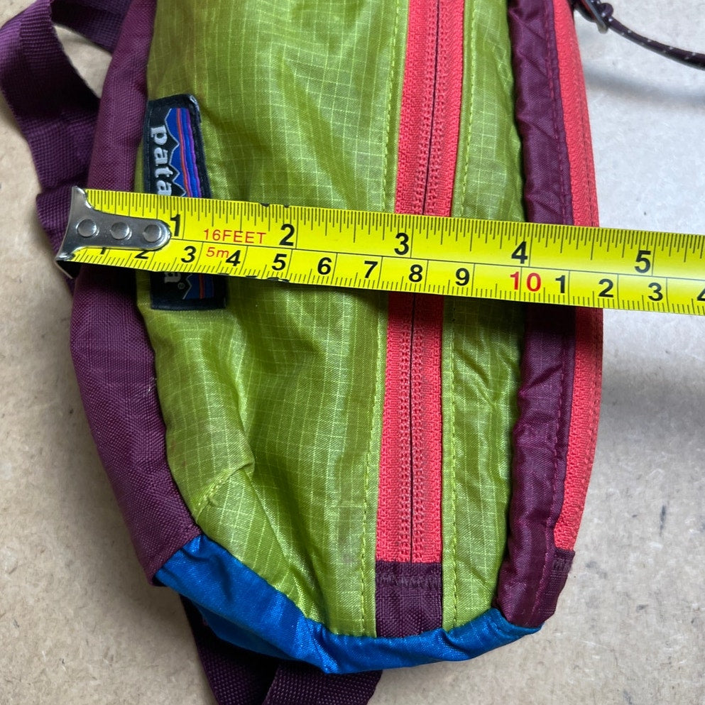 Patagonia Lightweight  Mini Hip Pack Fanny 1L Patchwork Peppergrass